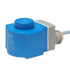 018F7301 Danfoss COIL 230V 50/60HZ 20W w. box 1m cable RETIFIED